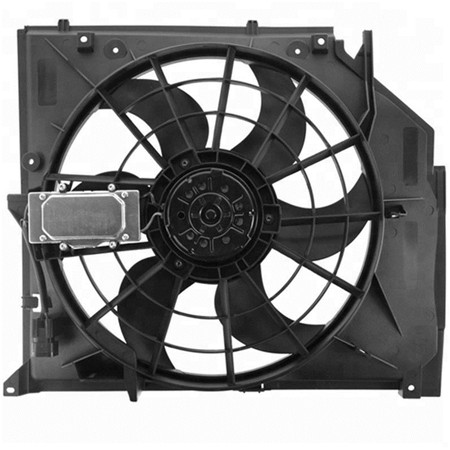 AUTOFAB - Вентилатор за ладење на радијаторот (мотор без четки) за BMW 3 Серија 320 323 325 328 330 I Ci Xi E46 99-06 Радијаторски вентилатор AF-RCFSE46