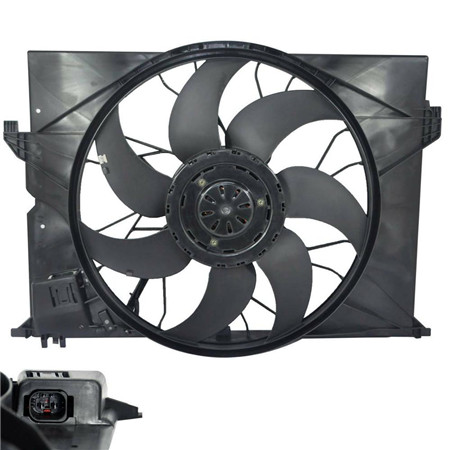Вентилатор за ладење на високо-квалитетни вентилатори / електричен мотор за ладилник на електрична енергија за E60 OEM 17427543282/17427543560
